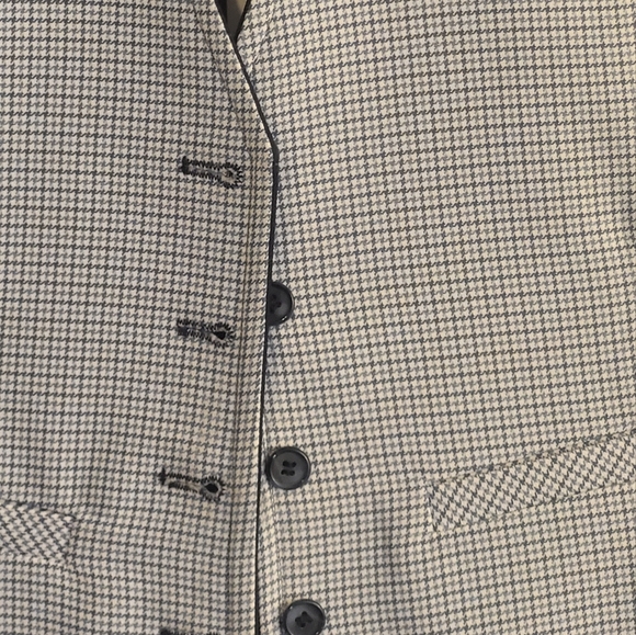 Vintage 70s Blue Polyester 4pc Suit - Picture 10 of 11